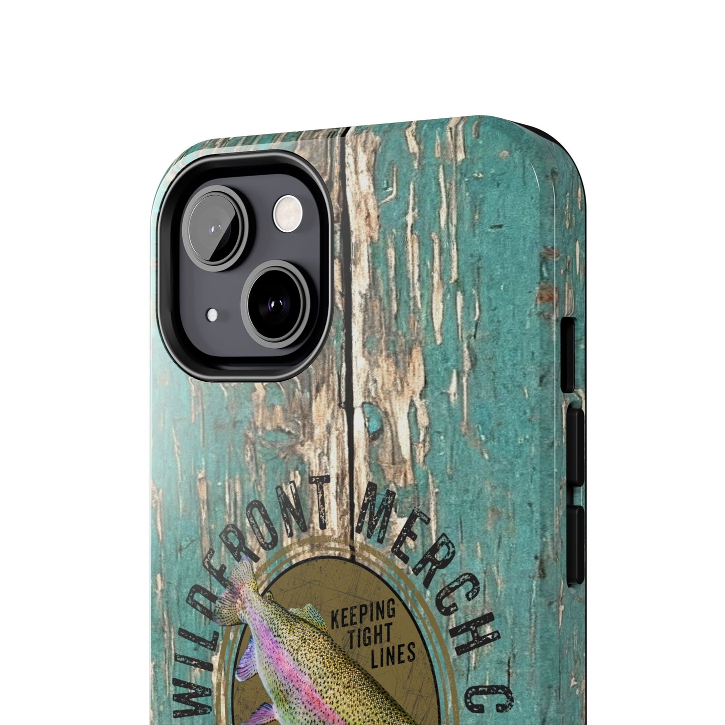 Vintage Rainbow Trout-Tough Phone Case