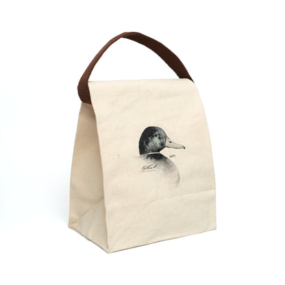 Mallard Canvas Lunch Bag With Strap