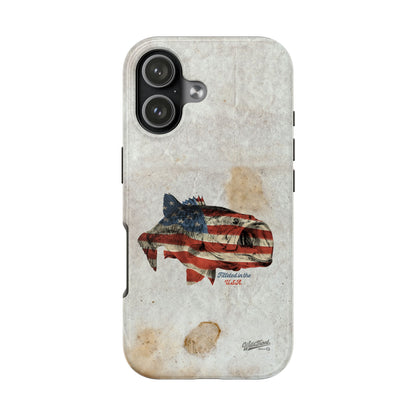 Largemouth Bass Filleted In The USA Tough Phone Cases