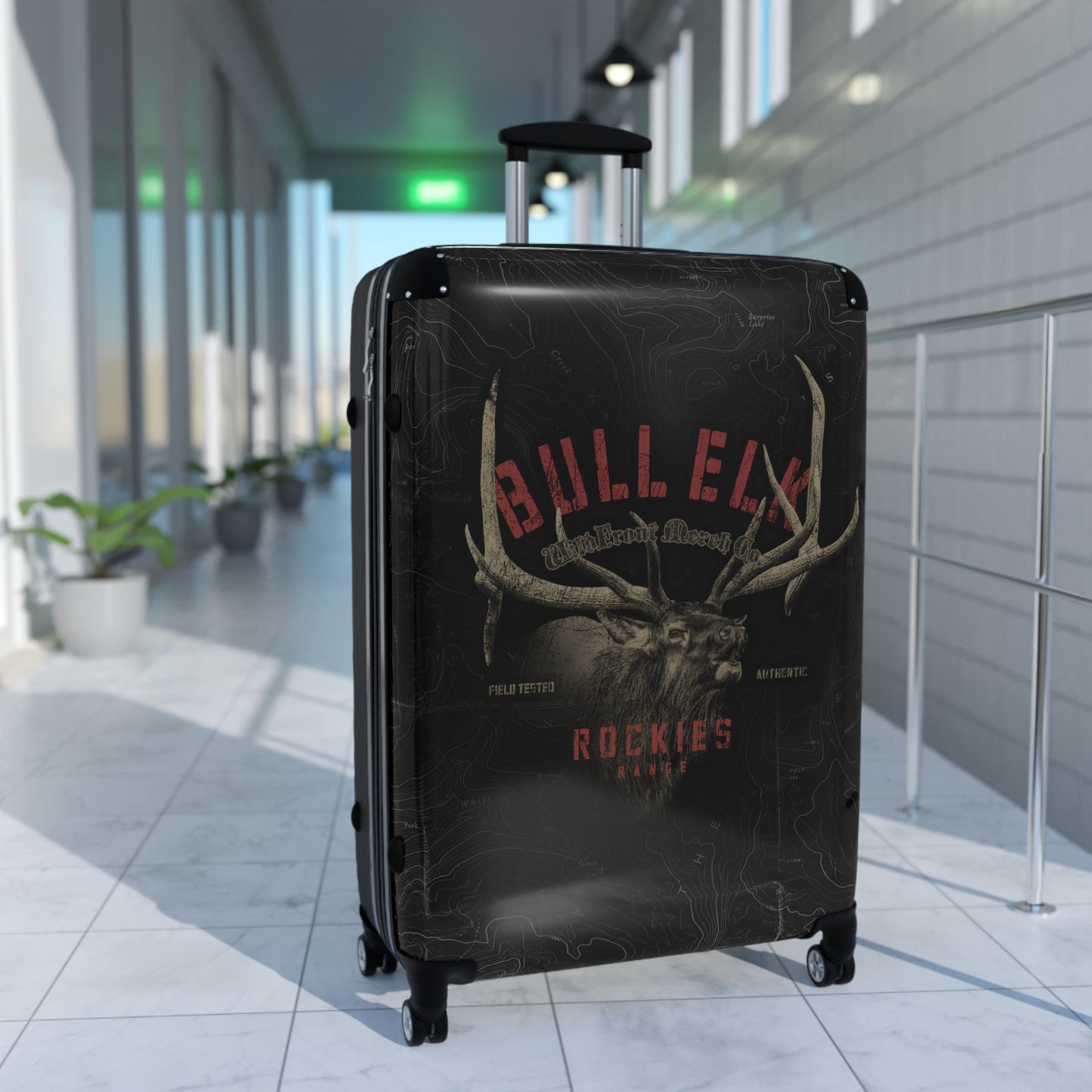 Bull Elk Suitcase