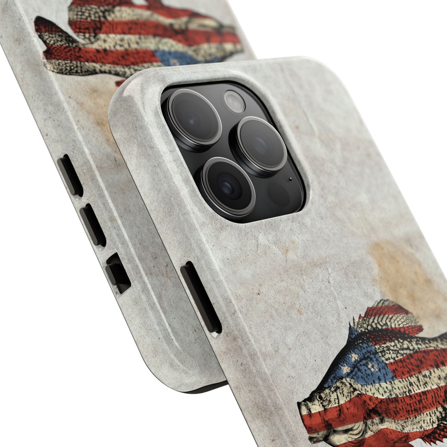 Crappie Filleted In The USA Tough Phone Cases