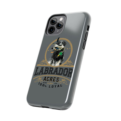 Labrador Acres Black Phone Case