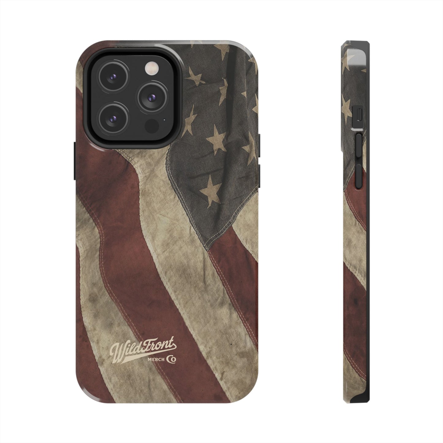 Vintage American Flag-Tough Phone Case