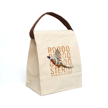 Roooster Canvas Lunch Bag With Strap