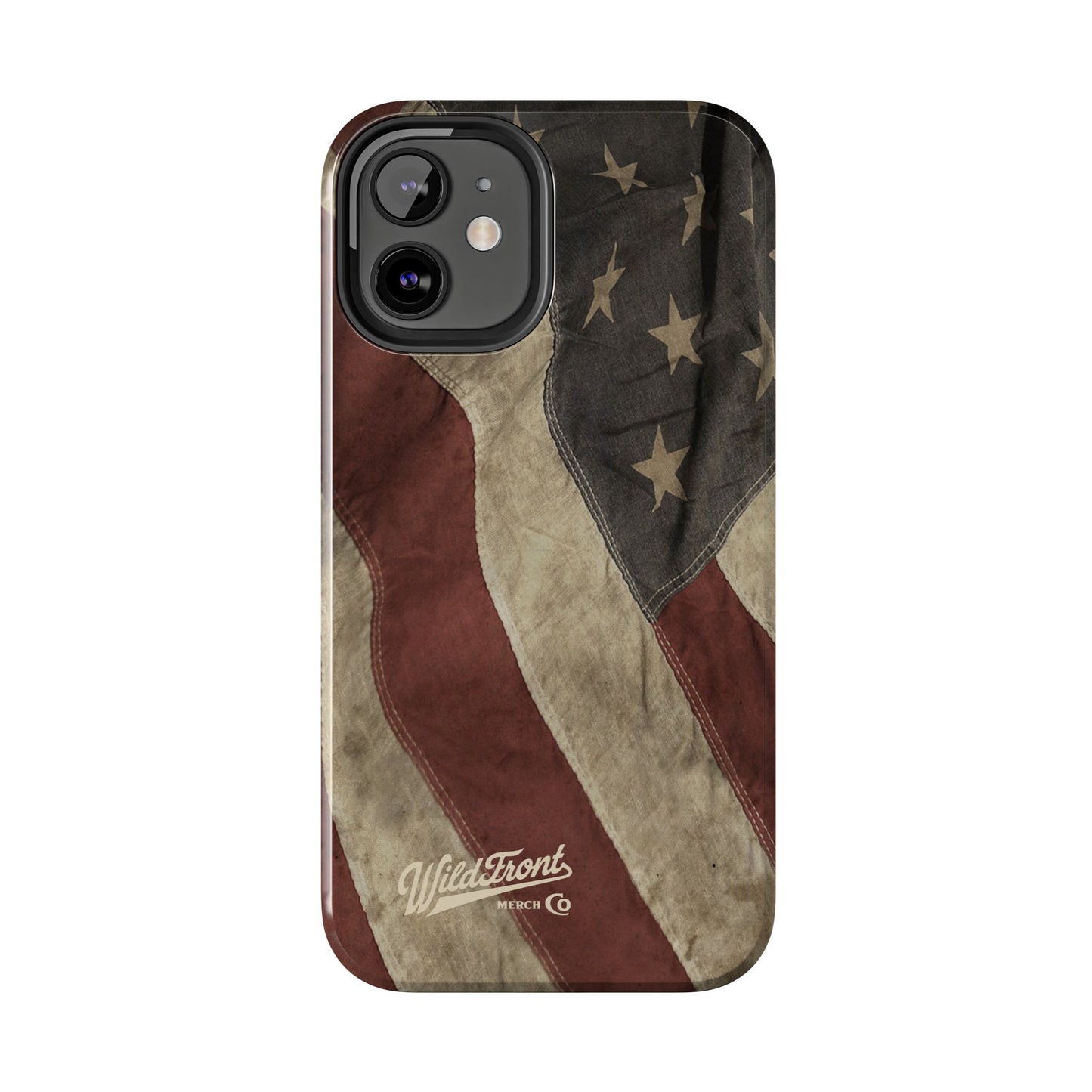 Vintage American Flag-Tough Phone Case