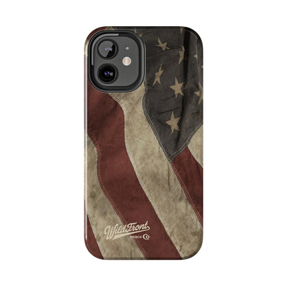 Vintage American Flag-Tough Phone Case