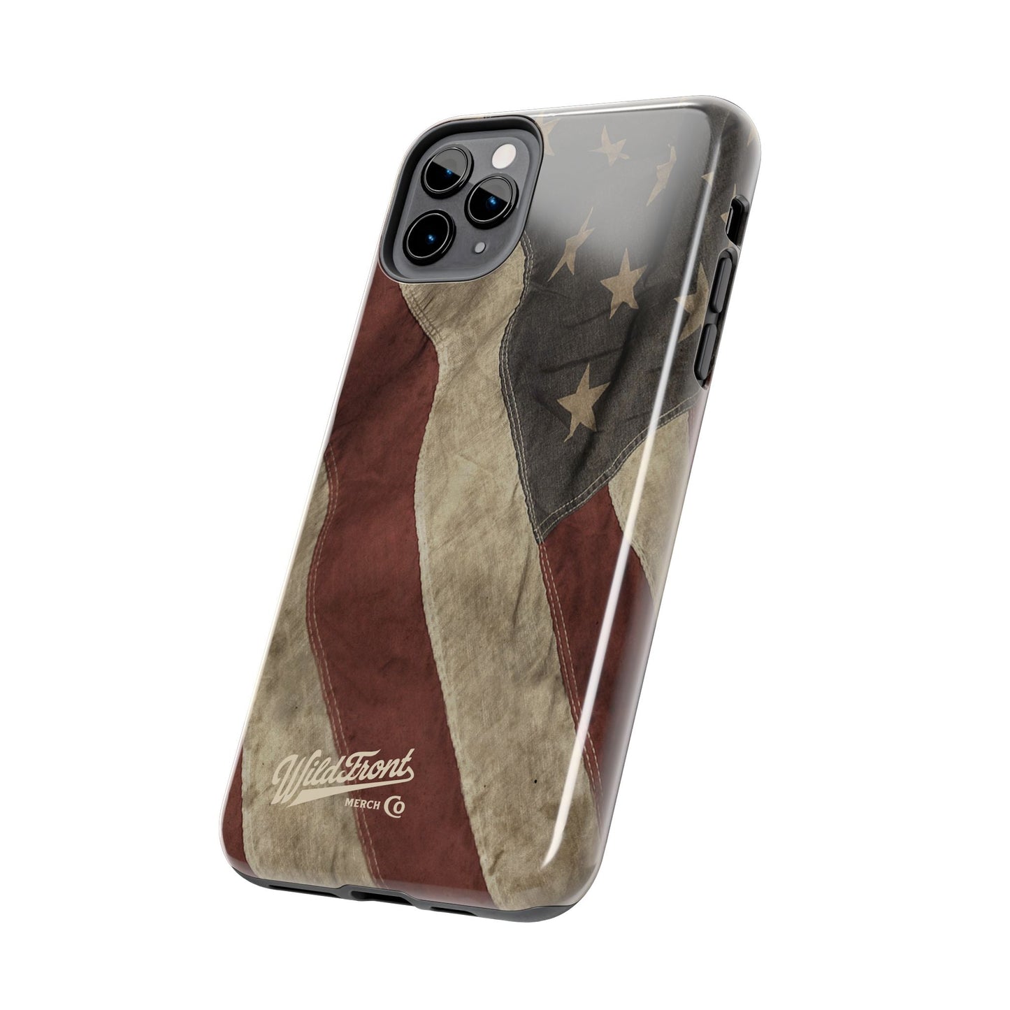 Vintage American Flag-Tough Phone Case