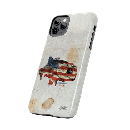 Largemouth Bass Filleted In The USA Tough Phone Cases