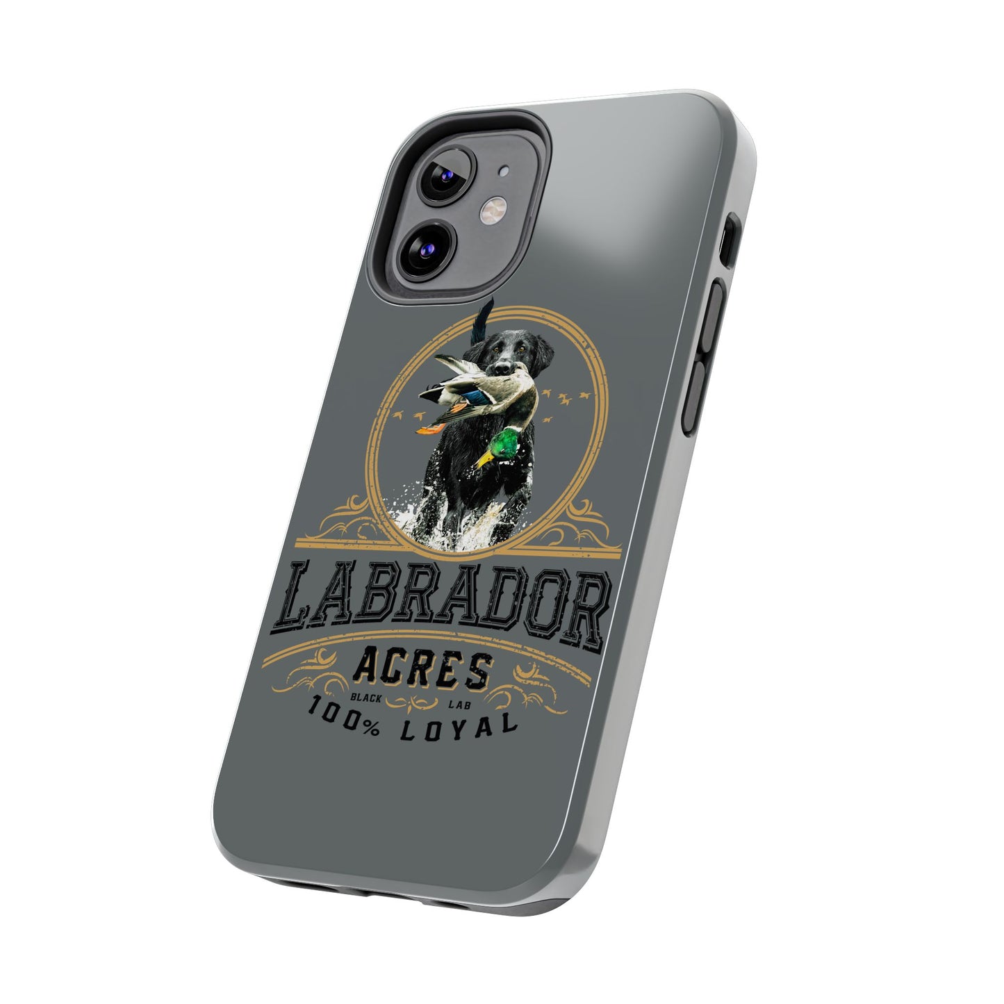 Labrador Acres Black Phone Case
