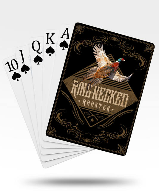 Ring-Necked Rooster Playing Cards