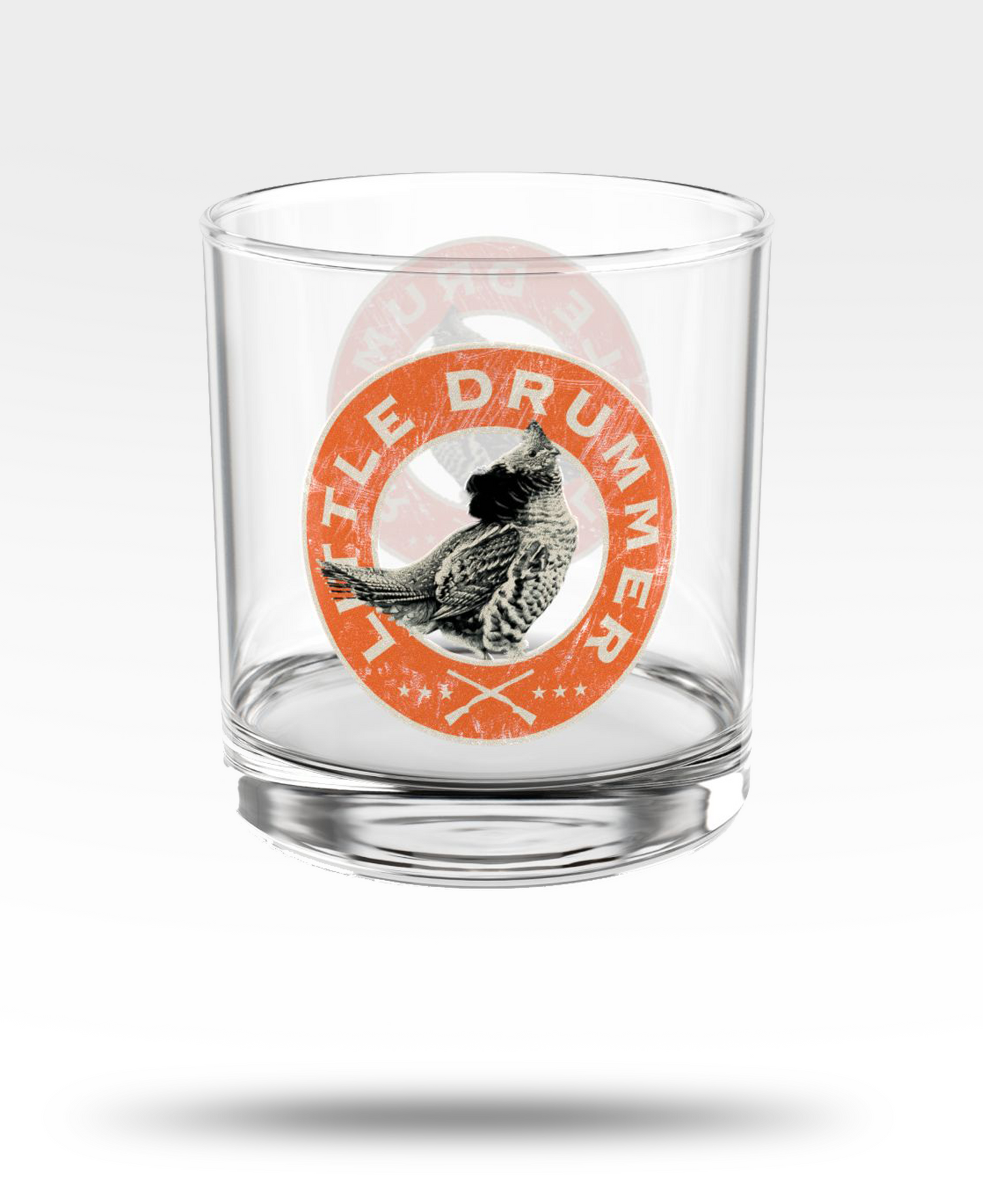 Little Drummer Rocks Glass, 10oz