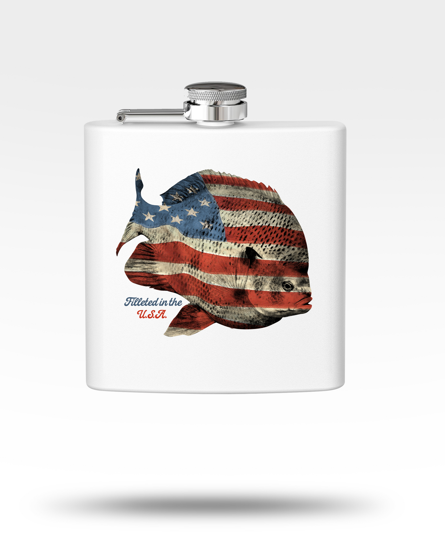 USA Bluegill Stainless Steel Flask