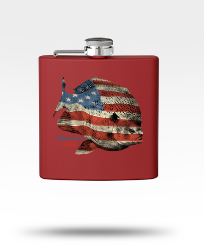 USA Bluegill Stainless Steel Flask