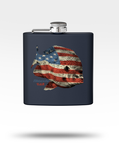 USA Bluegill Stainless Steel Flask