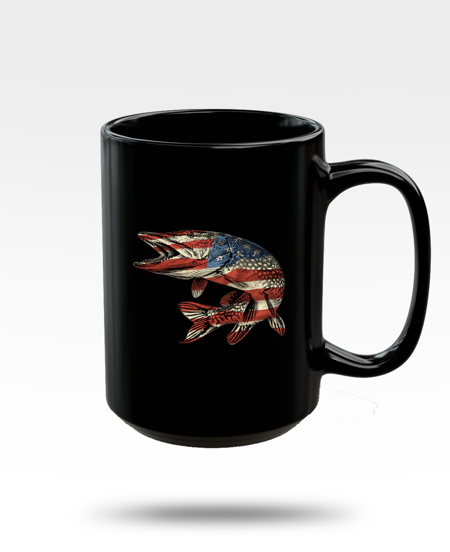 USA Pike Black Mug