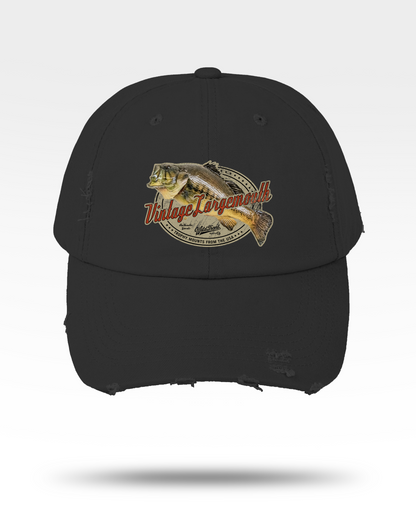 Vintage Largemouth  Distressed Cap