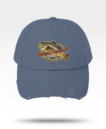 Vintage Largemouth  Distressed Cap