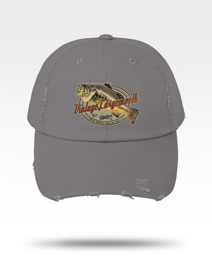 Vintage Largemouth  Distressed Cap