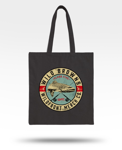 Wild Browns Canvas Tote Bag