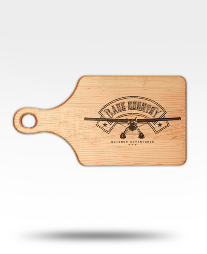 Float Plane Engraved Wooden Cutting Board