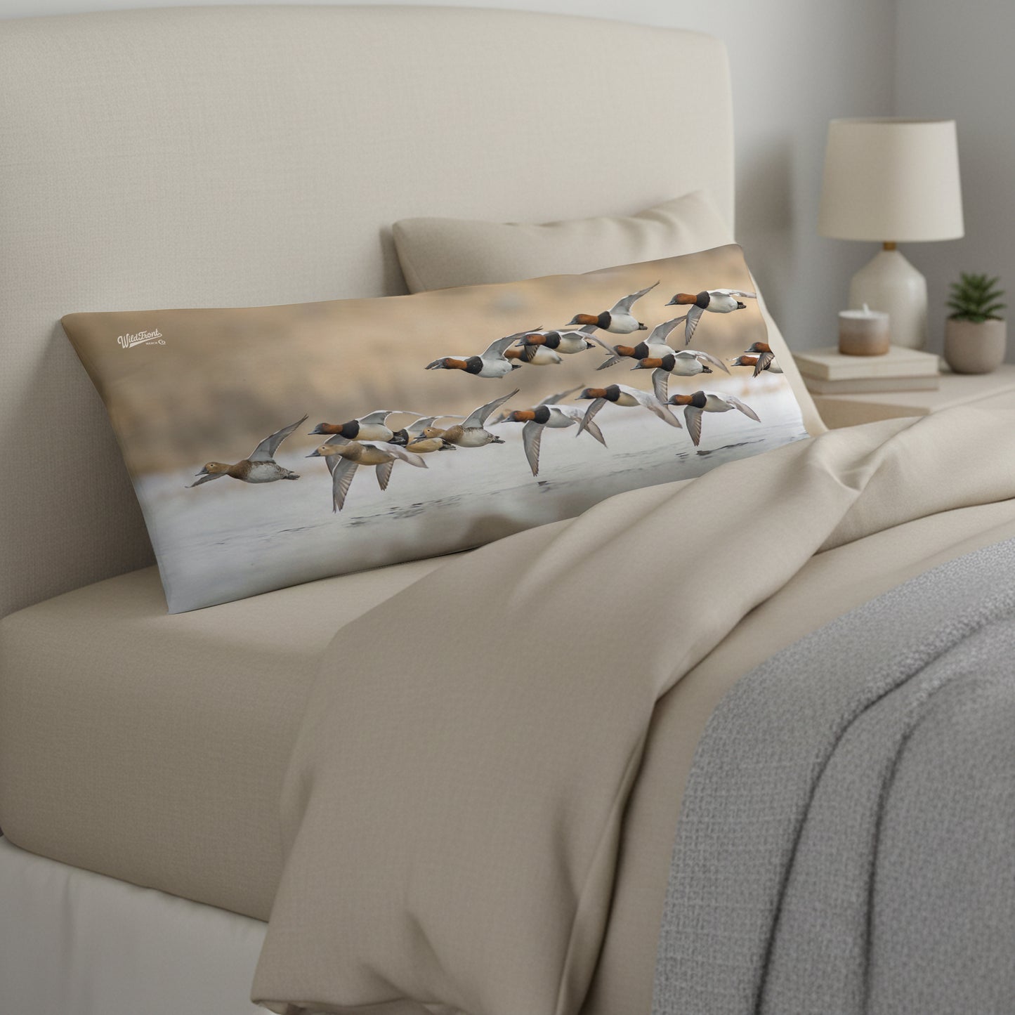 Flying Canvasbacks Body Pillow