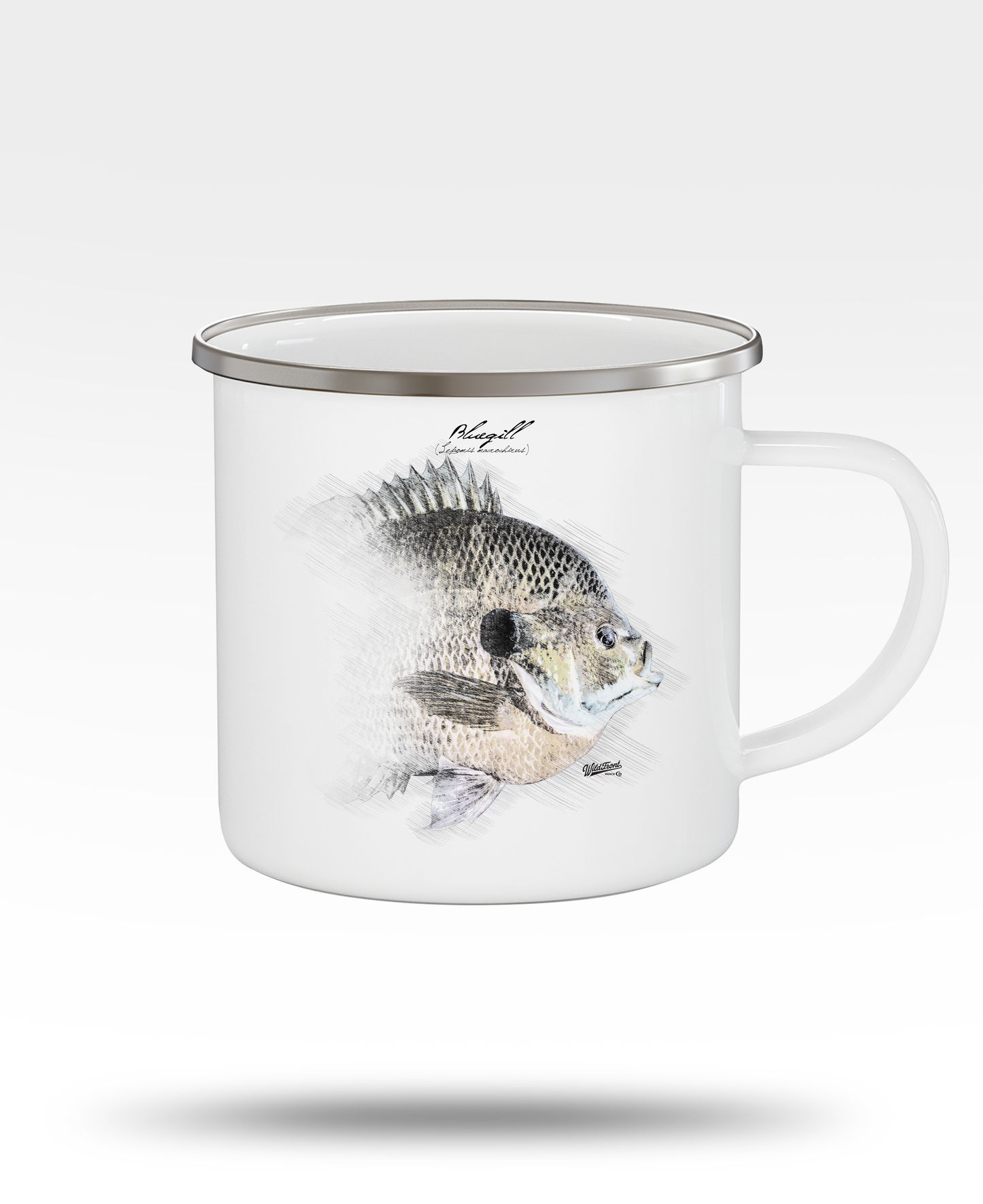 Bluegill Enamel Camping Mug