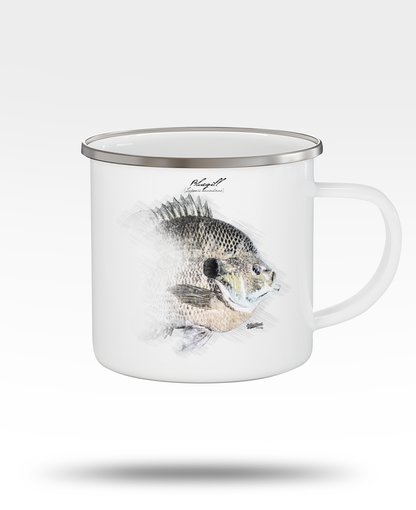 Bluegill Enamel Camping Mug