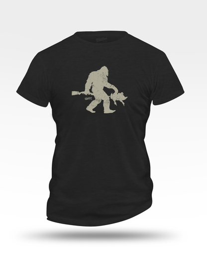 Bigfoot With Mallards Women's T-Shirt
