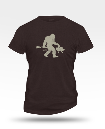 Bigfoot With Mallards Women's T-Shirt