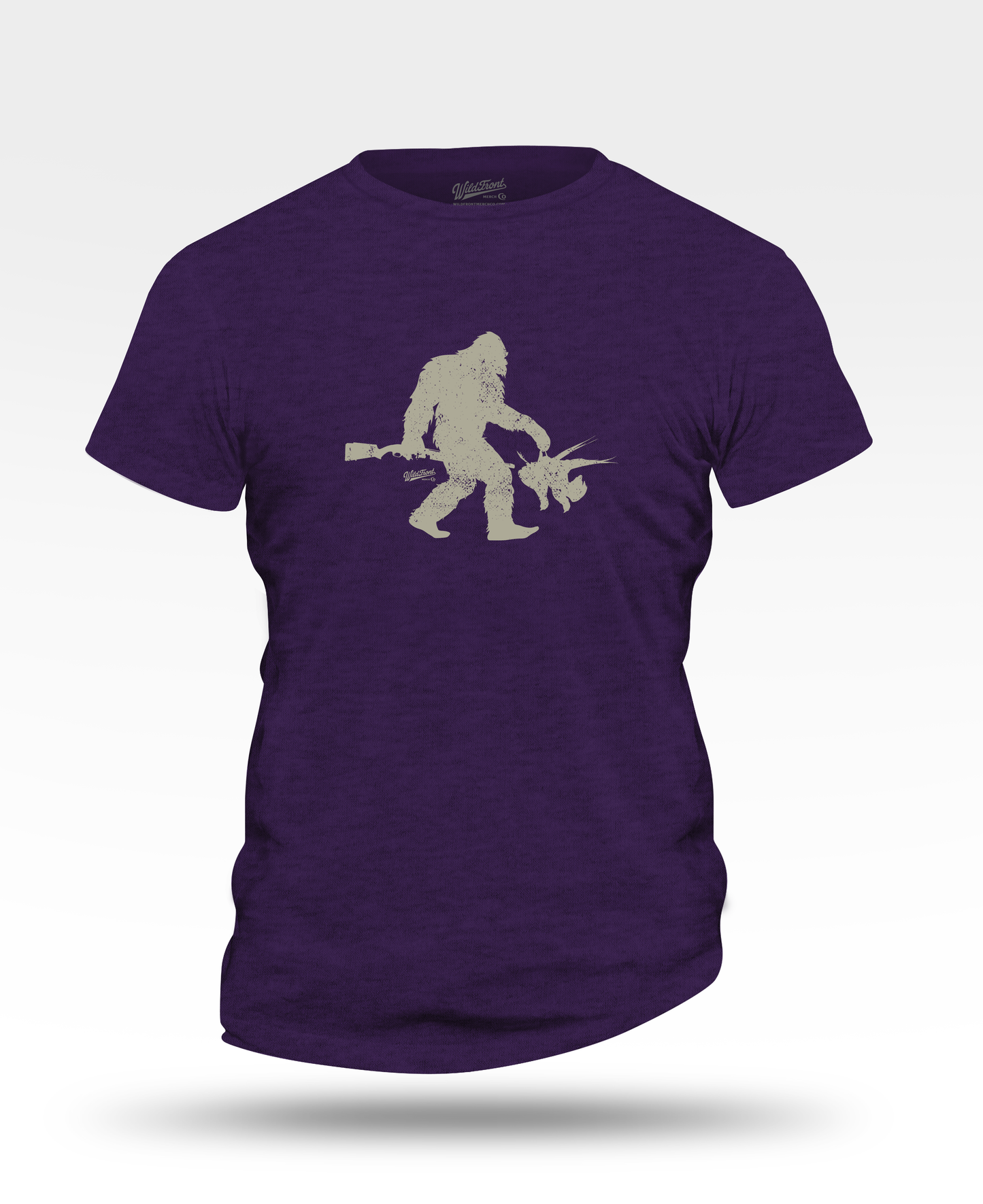Bigfoot With Pheasants Women's T-Shirt