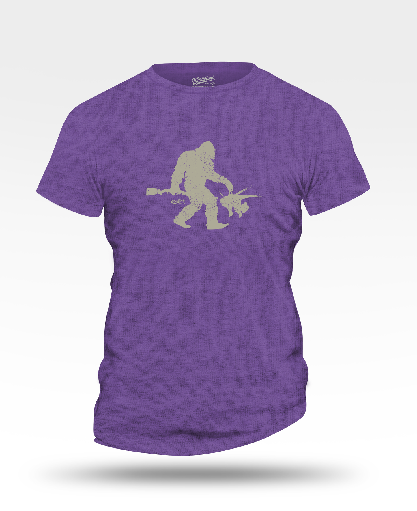Bigfoot With Pheasants Women's T-Shirt