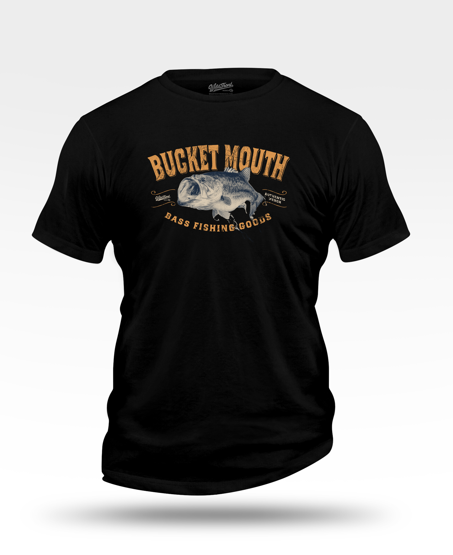 Bucket Mouth Largemouth Bass T-Shirt