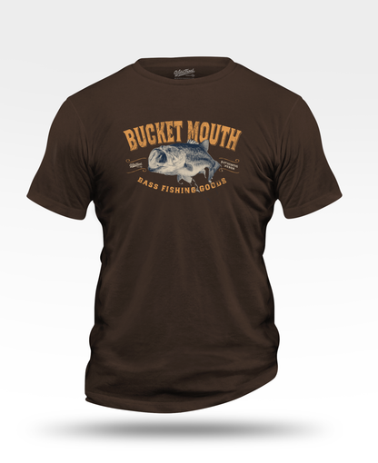 Bucket Mouth Largemouth Bass T-Shirt