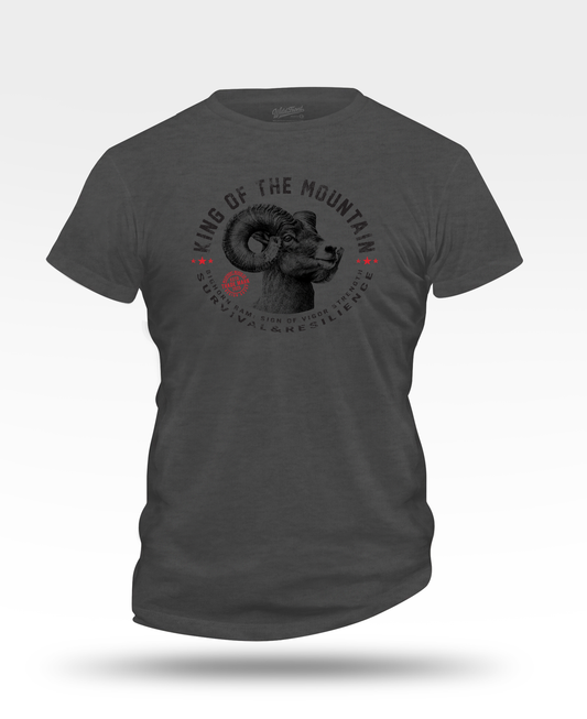 King Of The Mountain Bighorn Sheep Women's T-Shirt