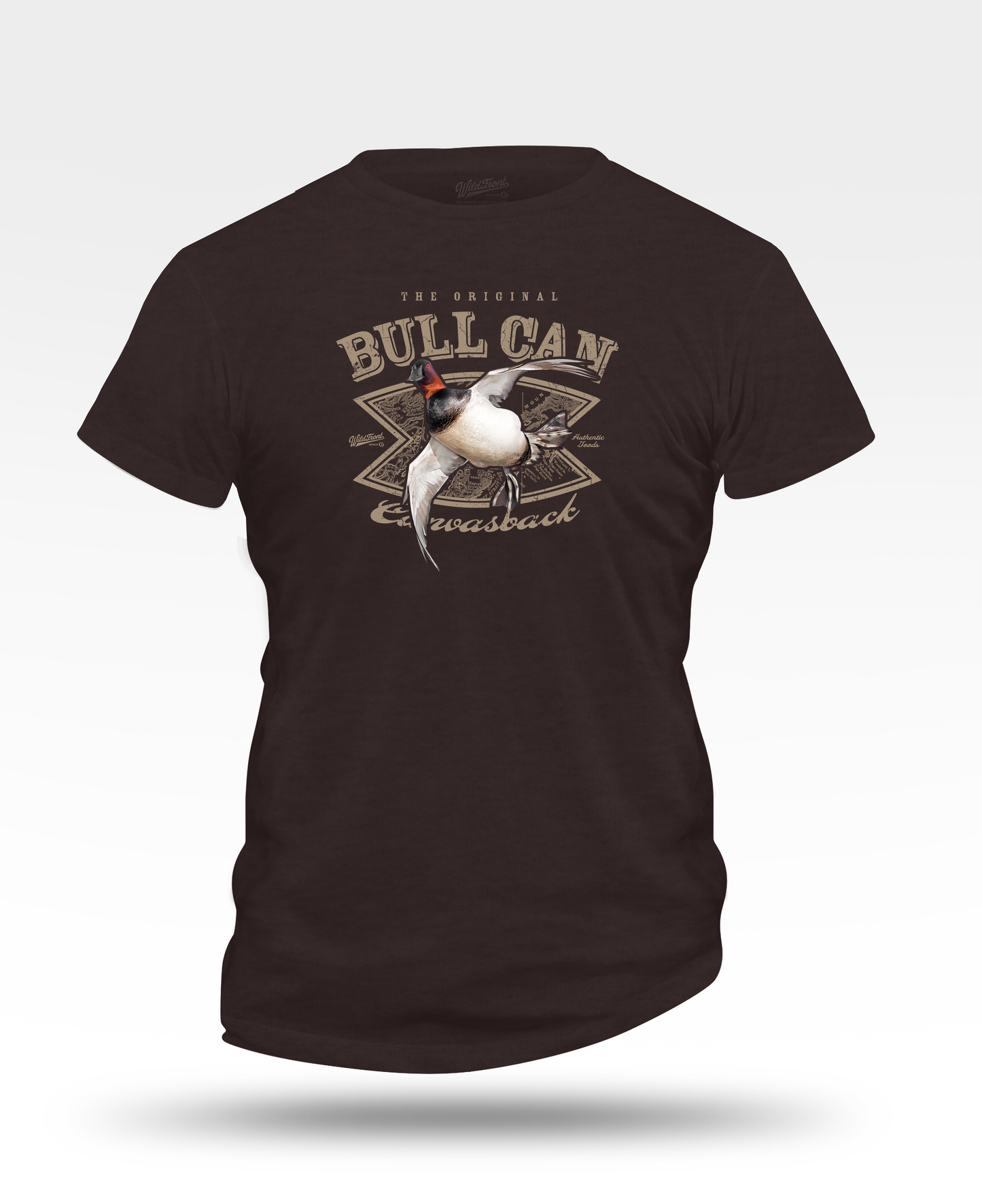 Bull Can Flying Canvasback Woman's T-Shirt