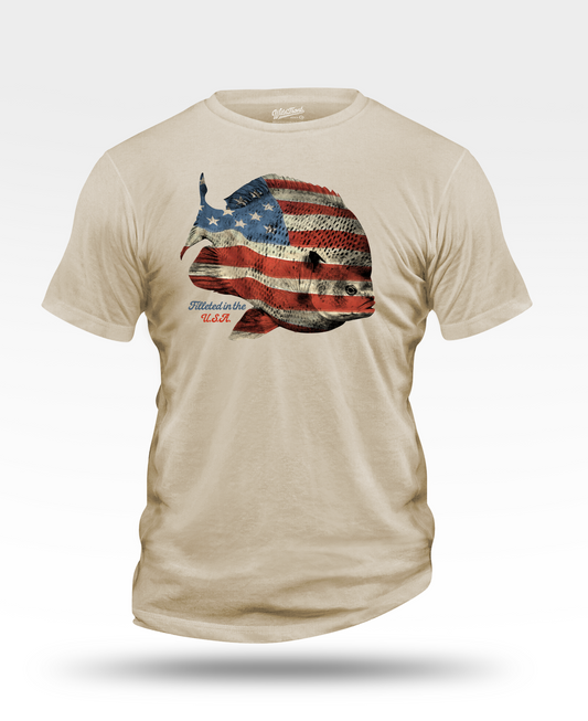 USA Flag Bluegill T-Shirt