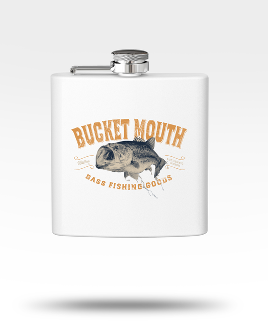 Bucket Mouth Largemouth Bass Stainless Steel Flask