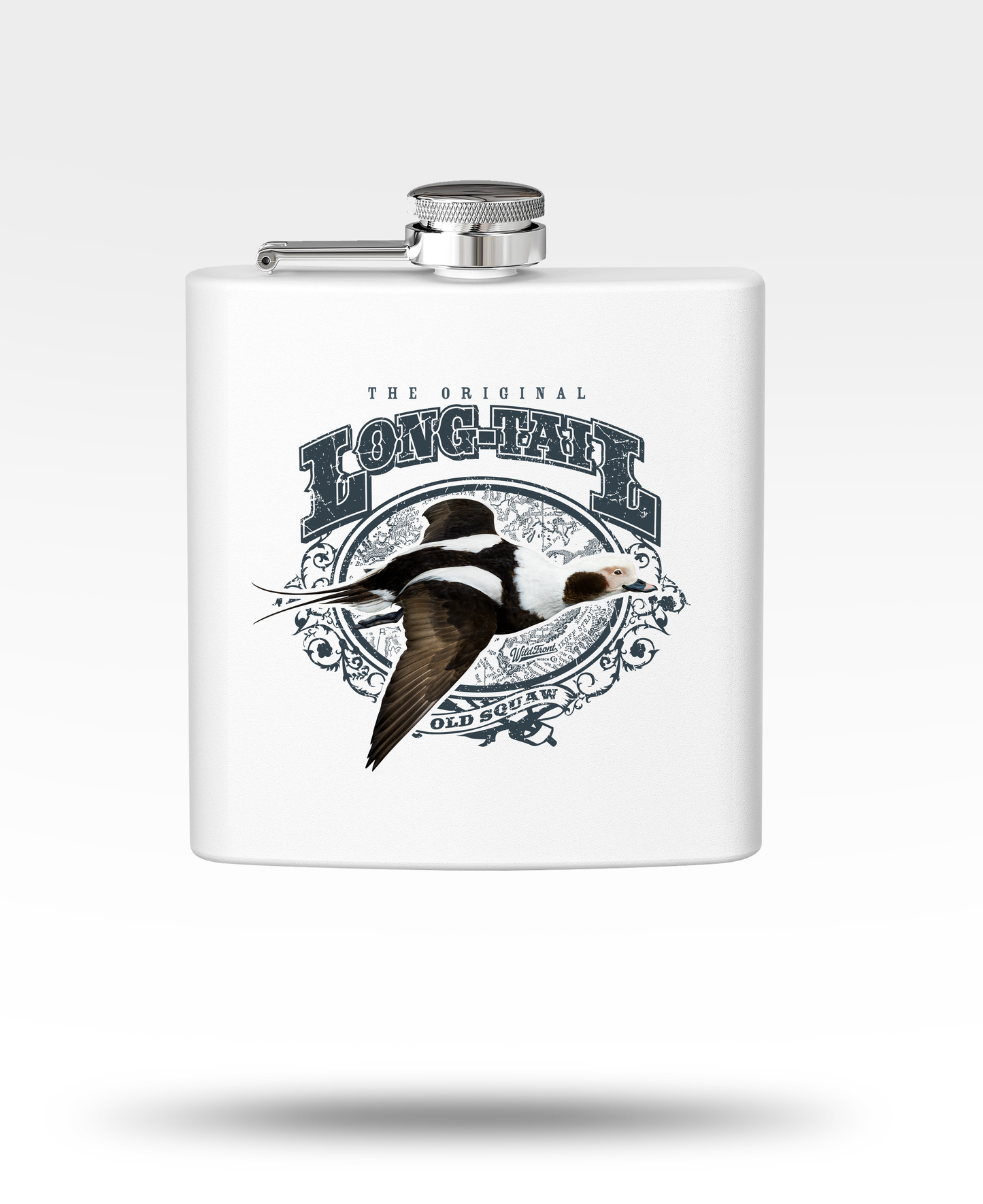 Long Tail  Stainless Steel Flask