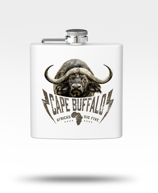 Cape Buffalo Stainless Steel Flask