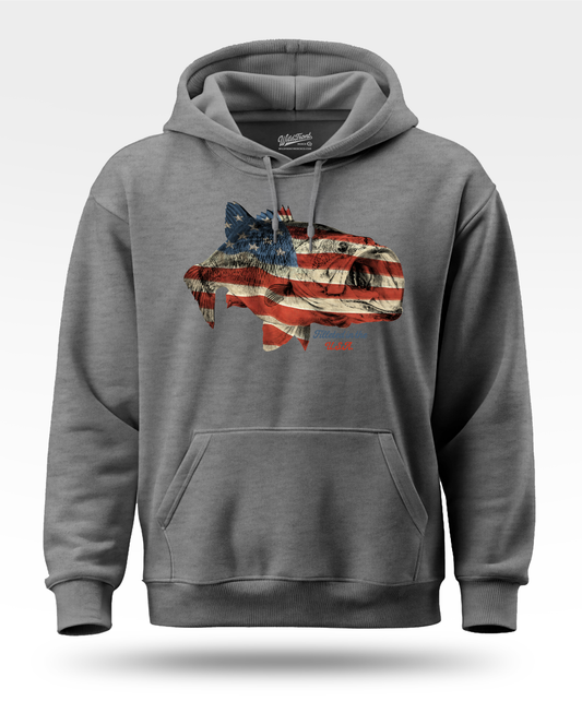 USA Largemouth Bass Hoodie