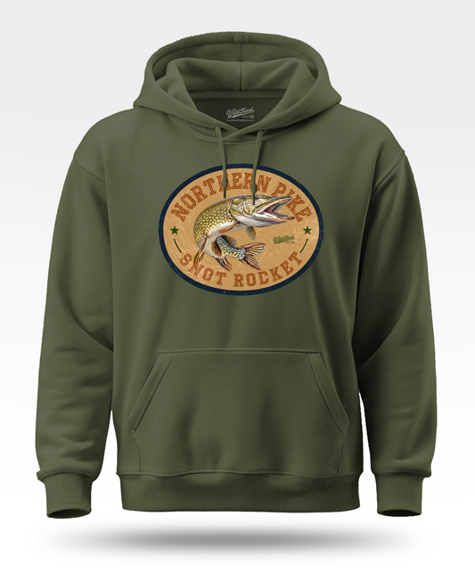 Northern Pike Snot Rocket Hoodie