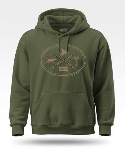 Pheasant Feather Hoodie