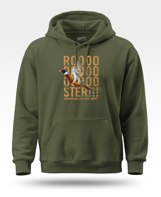 Rooooster Flying Pheasant Hoodie