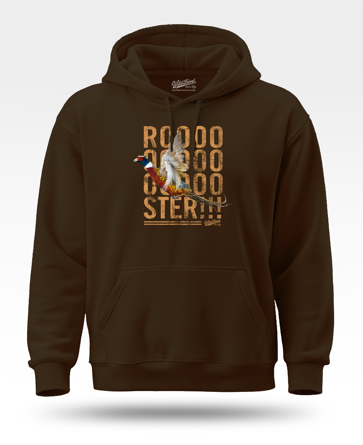 Rooooster Flying Pheasant Hoodie