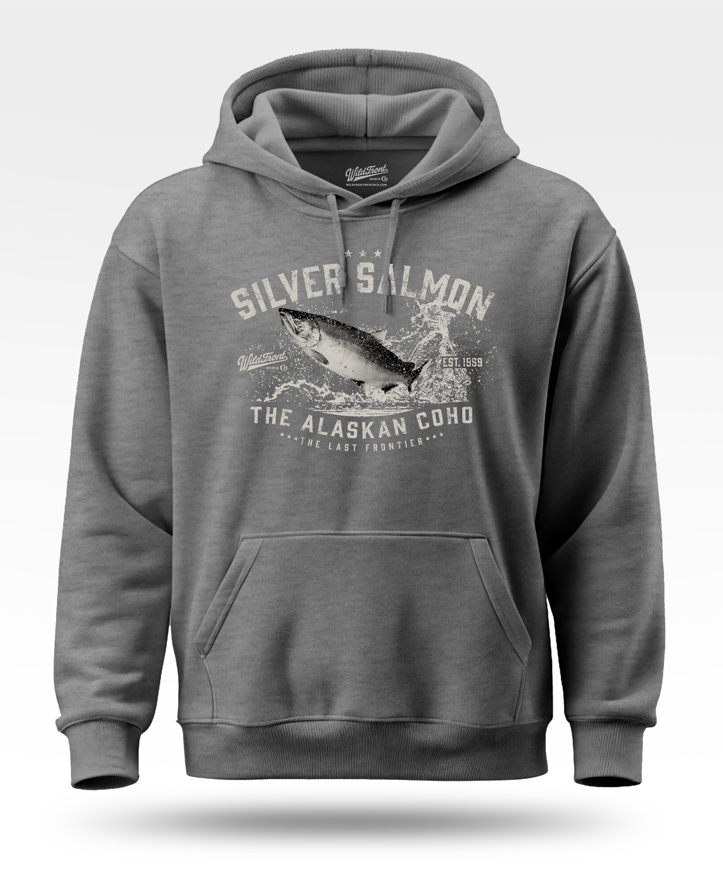 Silver Salmon Hoodie