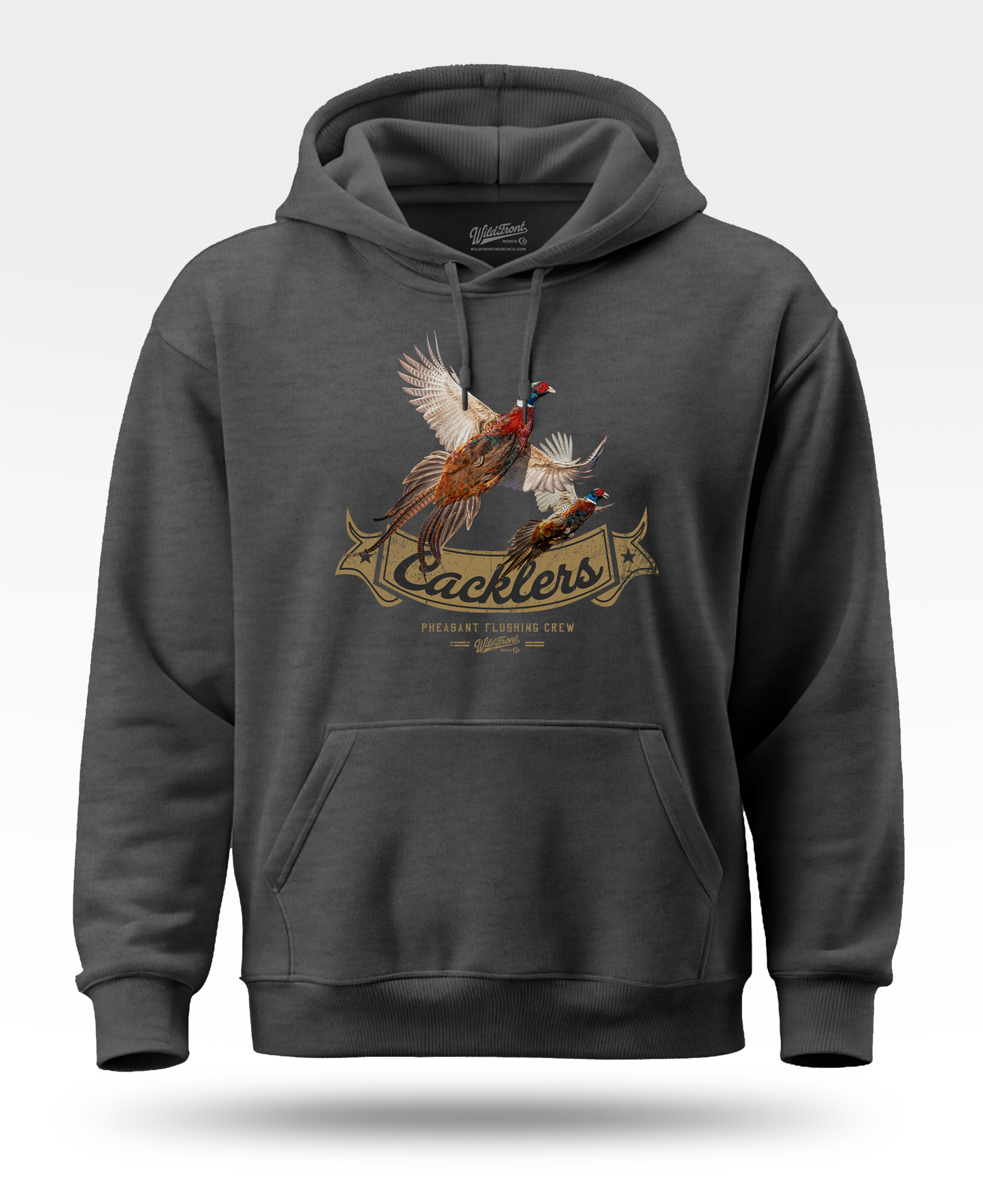Cacklers Flushing Pheasant Hoodie