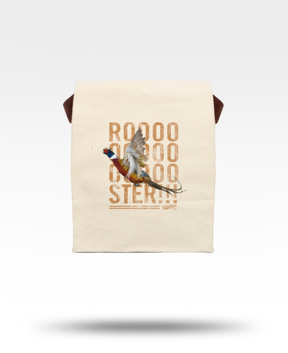 Roooster Canvas Lunch Bag With Strap