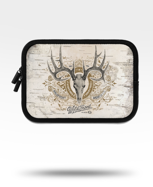 Whitetail Skull Laptop Sleeve