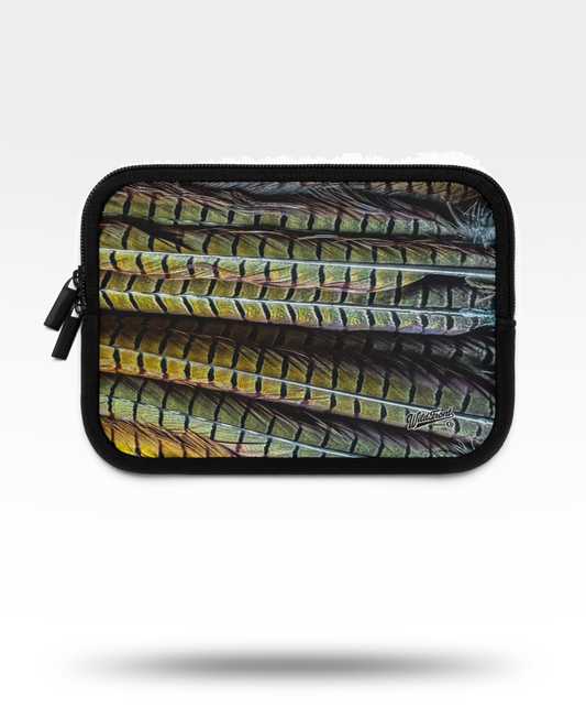 Pheasant Tail Feathers Laptop Sleeve
