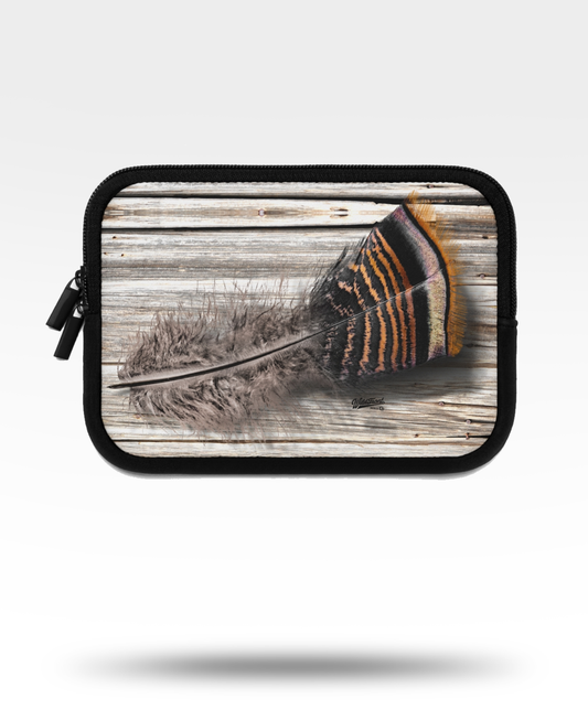 Turkey Feather Laptop Sleeve